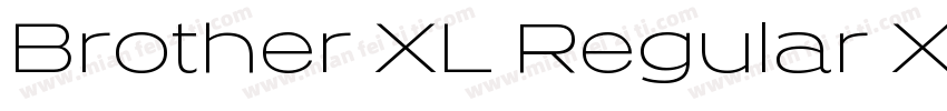 Brother XL Regular XL字体转换